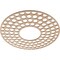Ekena Millwork Fink Wood Fretwork Pierced Ceiling Medallion, Alder, 30"OD x 10 7/8"ID x 1/4"T CMWP30X30X0250FFAL - alternate 4